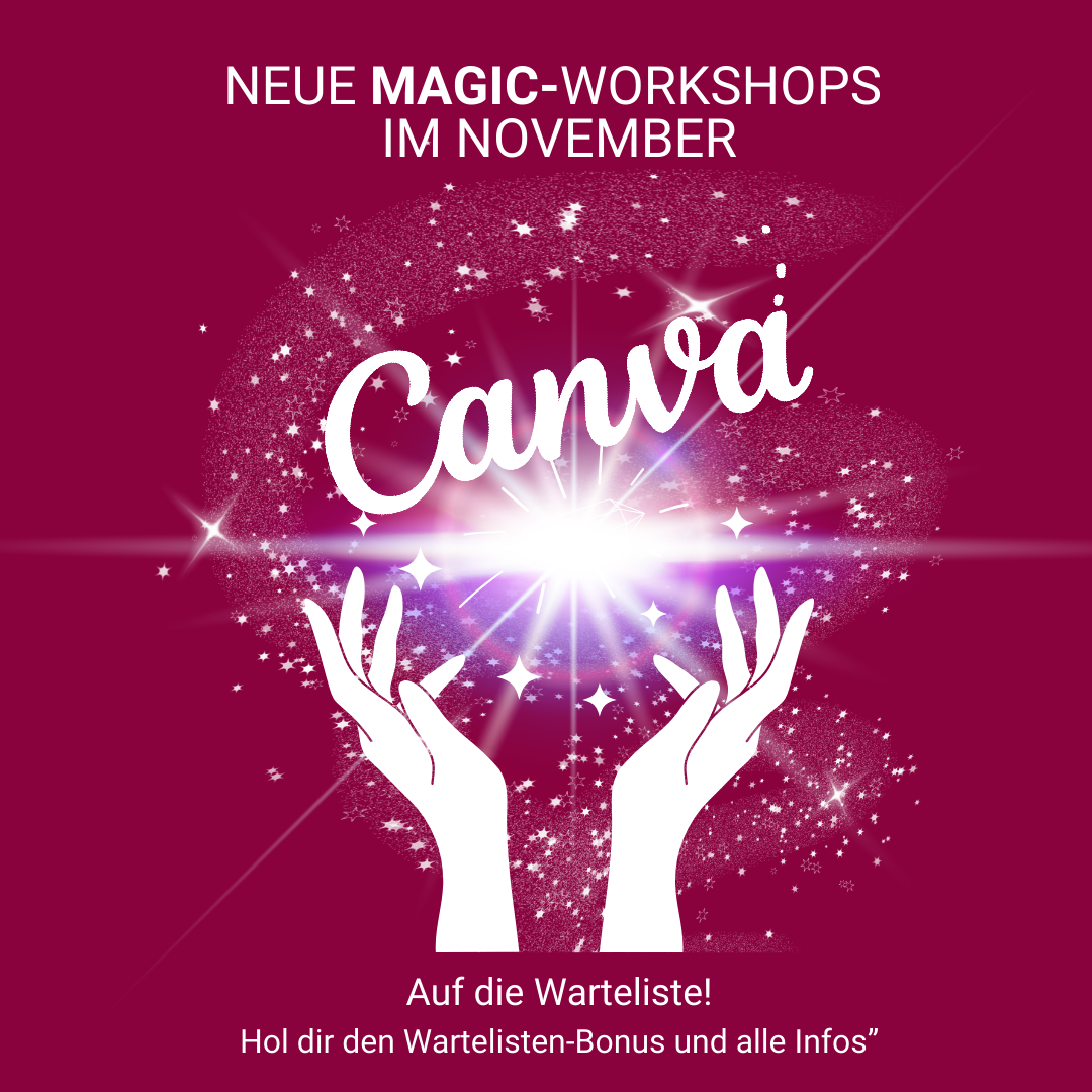 Magic Canva Kurse und Workshops