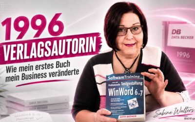 1996: Das Jahr, das aus mir eine Verlagsautorin machte