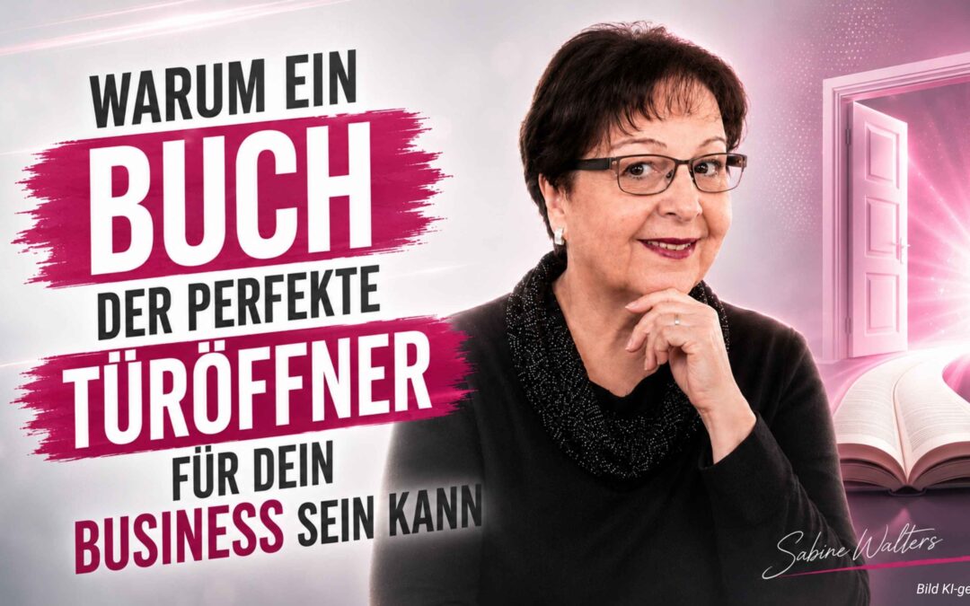 Warum ein Buch der perfekte Türöffner für dein Business sein kann