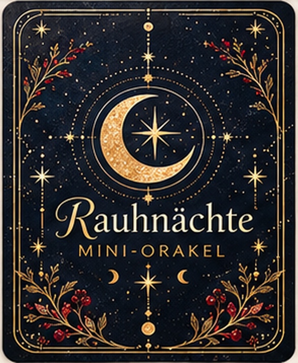 Rückseite der Rauhnachts-Orakelkarte
